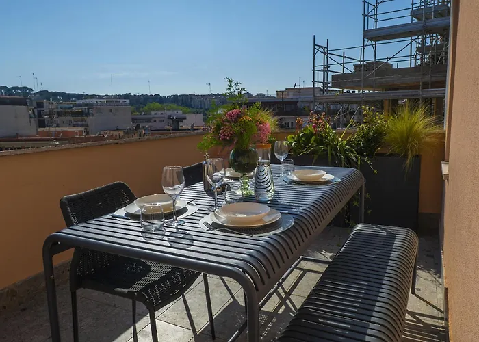 Terrace Monte Del Gallo By St Peter Lägenhet Rom
